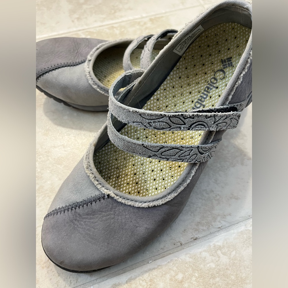 Columbia Omni Grip Mary Jane Ballet Flats